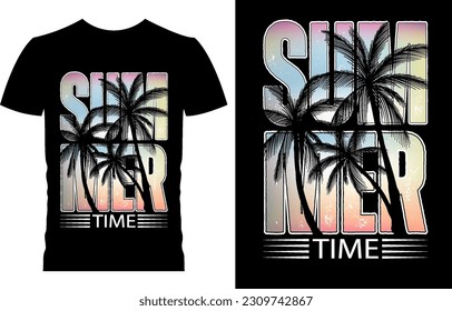summer time, summer t shirt design, retro vintage t shirt