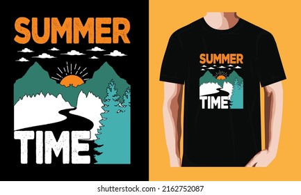 Summer time | Summer T-shirt Design