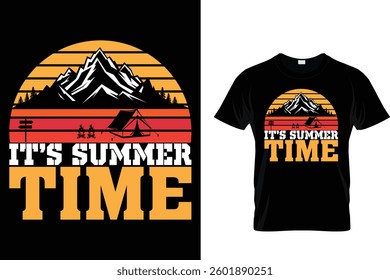 It's Summer Time - T-Shirt Design