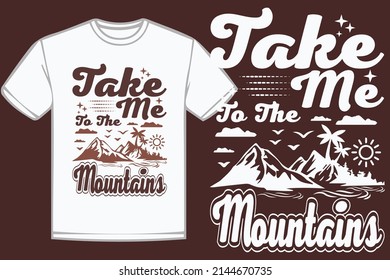 Summer Time Tshirt design template vector file