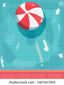 summer time vacation flat design