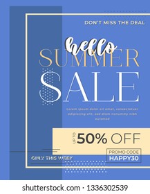 Summer time vector banner design. Abstract design cards perfect for prints,flyers,banners,invitations,special offer and more. - Images vector