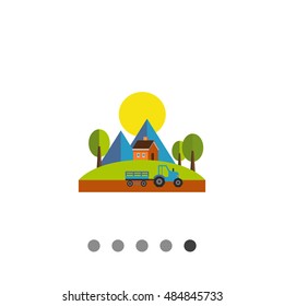 Summer Time Vector Icon