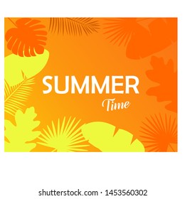 summer time vector wallpaper design