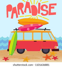 Summer travel concept