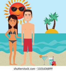 Summer travel concept