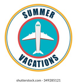 Summer, travel and vacation graphic design, vector illustration eps10 Summer, travel and vacation graphic design, vector illustration eps10
