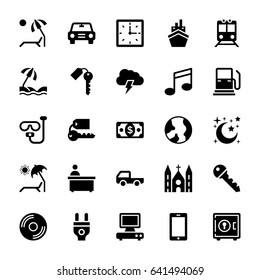Summer and Travel Vector Icons 10