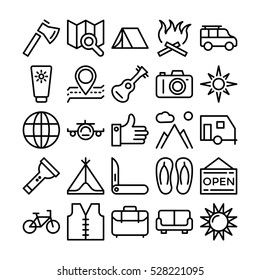 Summer and Travel Vector Icons 3