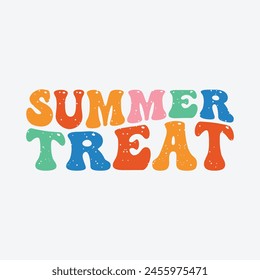 Summer treat Sublimation T-Shirt Design 