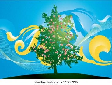 Summer tree