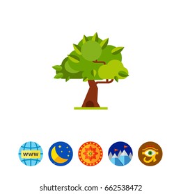 Summer Tree Icon
