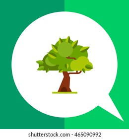 Summer Tree Vector Icon