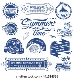 Summer trip Design set