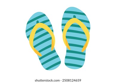 Summer Trip Flat Sticker Design