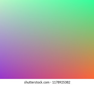Summer tropical backgrounds set with palms, sky and sunset. Summer placard poster flyer invitation card. Blurred bright colors mesh background. Colorful rainbow gradient. Smooth blend banner template