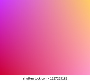 Summer tropical backgrounds set with palms, sky and sunset. Summer placard poster flyer invitation card. Blurred bright colors mesh background. Colorful rainbow gradient. Smooth blend banner template