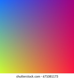 Summer  tropical backgrounds set with palms, sky and sunset. Summer placard poster flyer invitation card. Blurred bright colors mesh background. Colorful rainbow gradient. 