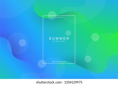 Summer tropical fluid landing page background. Fluid, liquid, wavy, gradient, flowing, purple, dynamic shape background. Trendy and modern background color. Cool banner design template.