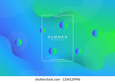 Summer tropical fluid landing page background. Fluid, liquid, wavy, gradient, flowing, purple, dynamic shape background. Trendy and modern background color. Cool banner design template.