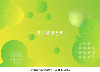 Summer tropical fluid landing page background. Fluid, liquid, wavy, gradient, flowing, orange, dynamic shape background. Trendy and modern background color. Cool banner design template.