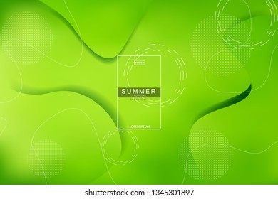 Summer tropical fluid landing page background. Fluid, liquid, wavy, gradient, flowing, dynamic shape background. Trendy and modern background color. Cool banner design template.