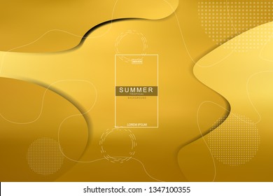 Summer tropical fluid landing page background. Fluid, liquid, wavy, gradient, flowing, dynamic shape background. Trendy and modern background color. Cool banner design template.