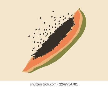 Summer Tropical Fruits Sweet Papaya