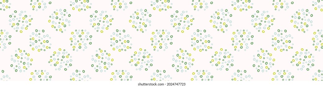 Summer tropical geometric seamless border pattern. Bright retro geo banner edge. Fun gender neutral gift wrap masking taper decor washi ribbon trim in vector.