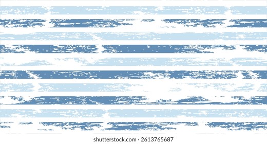 Summer Tropical pattern, palm leaves seamless vector floral background. Exotic plant on blue stripes illustration, jungle print. Leaves of palm tree on paint lines. ink brush strokes