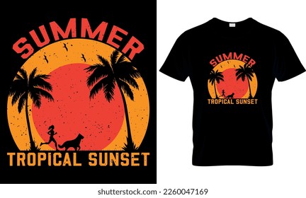 Summer tropical sunset,,Summer t-shirt design vector,summers creative t-shirt design,Vector graphic t-shirt design,t-shirt template,
Typography graphic t- shirt design vector.
