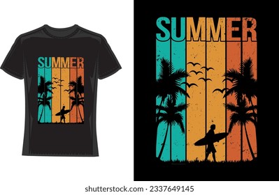 Summer T-Shirt Design Summer T-Shirt Design