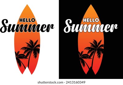 Summer t-shirt design and summer t-shirt design