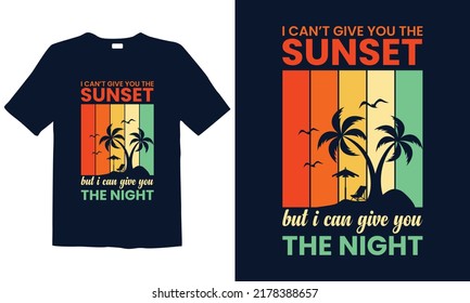 Summer t-shirt design. Best for fashion graphics, t-shirt prints, posters, stickers, décor elements, t-shirts, and prints.