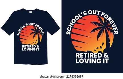 Summer t-shirt design. Best for fashion graphics, t-shirt prints, posters, stickers, décor elements, t-shirts, and prints.