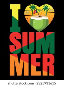 Summer t-shirt design bundle, summer beach vacation t-shirts, summer surfing t-shirt vector design