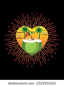 Summer t-shirt design bundle, summer beach vacation t-shirts, summer surfing t-shirt vector design