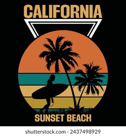 Summer t-shirt design bundle, summer beach vacation t-shirts, summer surfing t-shirt vector design