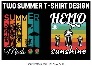 Summer t-shirt Design Bundle and Nature. "Sunshine," "Breeze," "Vacation," "Chill," "Waves," "Summer," "Glow," "Beach," "Tropical," "Escape," "Sunset," "Paradise," "Sunkissed," "Coastal," "Drift," "Re