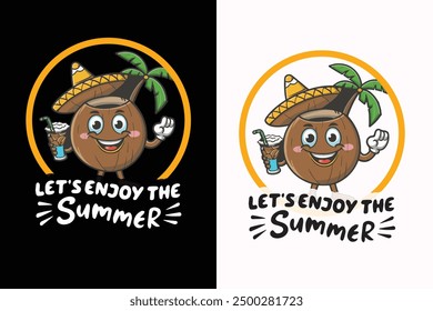 Diseño de camiseta de verano. Concepto de diseño de camiseta.
