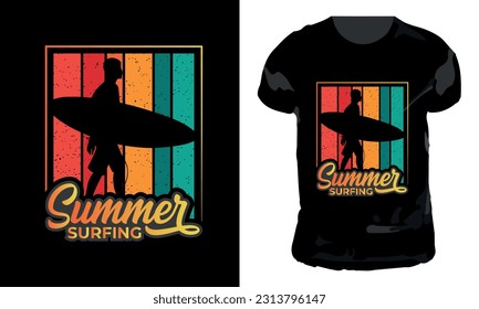 Summer T-shirt Design. Custom T-shirt Design.