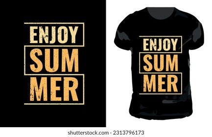 Summer T-shirt Design. Custom T-shirt Design.
