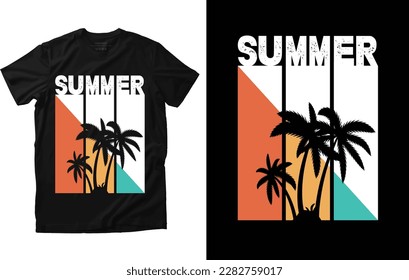Summer t-shirt Design And Custom T shirt 