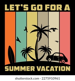 Summer tshirt Design for men and women. This Design about Summer Design or summer tshirt Design
