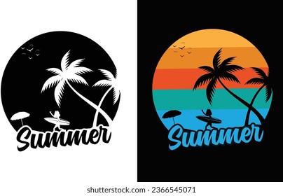 Summer T-shirt design | summer | outdoor  T-shirt design 