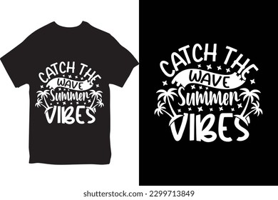 Summer T-shirt Design, Summer paradise, Surfing Paradise, Break The Waves, Sea Beach, California Beach, Santa Monica Beach, Enjoy Great Summer, T-shirt, Typography T-shirt Design