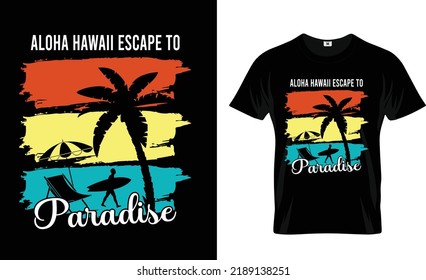 Summer T-shirt Design For POD