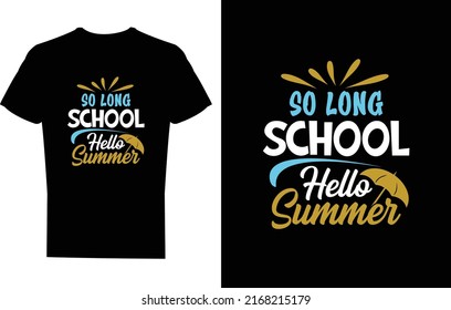 Diseño de camisetas de verano, diseño de camisetas, impresión