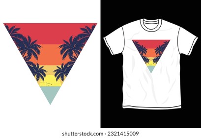 Summer T-shirt Design, quotes, paradise shirt, Typography tshirt vector Graphic, Fully editable and printable vector template.