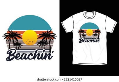 Summer T-shirt Design, quotes, paradise shirt, Typography tshirt vector Graphic, Fully editable and printable vector template. svg